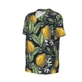 thumbnail image 1 of Daiia Citrus Fruits Elegant Lemons Mens Baseball Jersey Button Down Shirts Short Sleeve Sports Uniforms-Medium, 1 of 9
