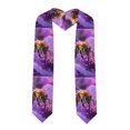 thumbnail image 1 of Daiia Closeup Honeybee on Flower Pattern Graduation Shawl Stole – Satin Graduation Stole Academic Stole Non-Slip Design-Sharp Corner, 1 of 7