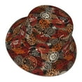 thumbnail image 1 of Daiia Coffee Stamp Pattern Bucket Hat - Trendy Cotton Sun Hat for Beach, Golf, Fishing - Fun Outdoor Vacation Boonie for Men and Women, 1 of 9