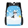 thumbnail image 1 of Daiia Collie in Bathtub Backpack for Men and Women -Durable Backpack Large Capacity, Water-Resistant Bag with Adjustable Straps and Laptop Compartment, 1 of 9