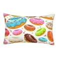 thumbnail image 1 of Daiia Color Donut Bedding Waterproof Pillow Protector Zippered Queen – Bed Bug Proof Pillow Encasement-14"x20", 1 of 9