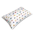 thumbnail image 1 of Daiia Color Ships Bedding Waterproof Pillow Protector Zippered Queen – Bed Bug Proof Pillow Encasement-16"x24", 1 of 6