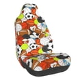 thumbnail image 1 of Daiia Colorful Balls Printed Car Seat Cover - Waterproof & Sweatproof - Universal Fit, Machine Washable, Non-Slip - Seat Protector for Car, Truck, SUV, Van (1 Pack), 1 of 5