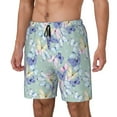 thumbnail image 1 of Daiia Colorful Butterfly Mens Swim Trunks Swim Shorts Quick Dry Swim Shorts with Mesh Lining Pockets-Large, 1 of 9