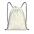 thumbnail image 1 of Daiia Colorful Dandelion Pattern Drawstring Backpack, Gym Bag, Lightweight Backpack, Water-Resistant Bag Travel Sports Backpack, Fitness Bag, Yoga Bag-Small, 1 of 6