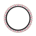 thumbnail image 1 of Daiia Colorful Donuts Steering Wheel Cover Auto Steering Wheel Covers Breathable Anti-Slip Steering Wheels Car Interior Decor Accessories for Men Women Universal 15 Inch, 1 of 8