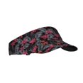 thumbnail image 1 of Daiia Colorful Hawaii Palms Pattern Sport Sun Visor Hats Visor Cap Adjustable Empty Top Baseball Cap Cotton Ball Caps for Women and Men, 1 of 7