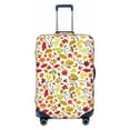 thumbnail image 1 of Daiia Colorful Leaves Luggage Cover, Thickened Washable Travel Luggage Covers, Elastic Unique Baggage Covers for 18-20 inch Luggage-Medium, 1 of 9
