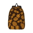 thumbnail image 1 of Daiia Colorful Pineapple Vintage Canvas Backpack for Men and Women ,Hiking Backpack,Travel Laptop Bag for School,Large Capacity Backpack, 1 of 1