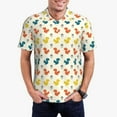 thumbnail image 1 of Daiia Colorful Squirrel Pattern Men’s Polo Shirts,Solid Deck Shirt,Classic Fit, Breathable Cotton Polo for Casual and Sport Wear-X-Large, 1 of 9