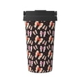 thumbnail image 1 of Daiia Colorful bow with polka dots Printed Stainless Steel Tumbler with Lid and Straw, Double Wall Vacuum Insulated Coffee Tumbler Travel Coffee Mug with Leak Proof Lid, 1 of 8