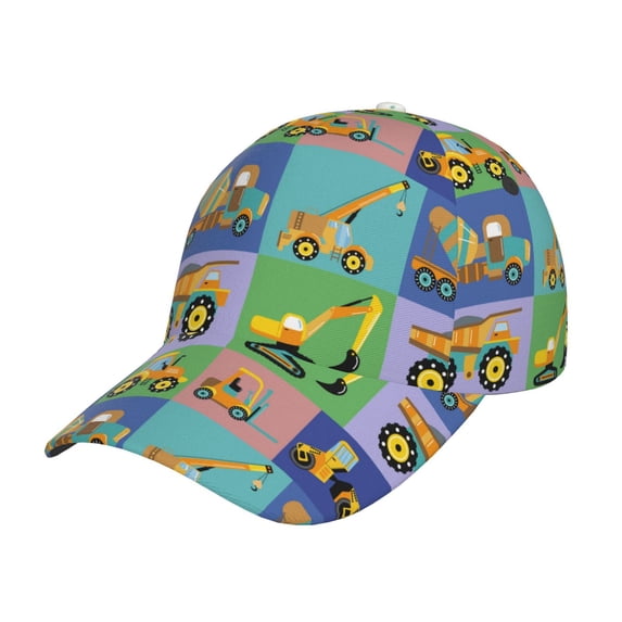 Daiia Construction Machinery Baseball Cap Men Women Classic Adjustable For Running Workout And Outdoor Activitie All Season Dad Hat Gift
