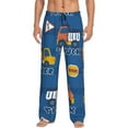 thumbnail image 1 of Daiia Construction Vehicles Men's Sleep Pant with Pockets and Drawstring,Pajama Pants-Large, 1 of 9