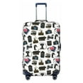 thumbnail image 1 of Daiia Cool Camera Luggage Cover, Thickened Washable Travel Luggage Covers, Elastic Unique Baggage Covers for 18-20 inch Luggage-Small, 1 of 9