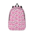 thumbnail image 1 of Daiia Cool Flamingos Vintage Canvas Backpack for Men and Women ,Hiking Backpack,Travel Laptop Bag for School,Large Capacity Backpack-, 1 of 8