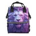 thumbnail image 1 of Daiia Cool Lion Head Large Capacity Baby Bag Waterproof Stylish Diaper Bag Mummy Backpack Adjustable Straps Diaper BagBaby Essentials Bag, 1 of 6