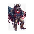 thumbnail image 1 of Daiia Cool Patriotic Buffalo Cowboy Pattern Decorator Wall Plate Child Safe Outlet Cover, Switch and Outlet Covers,Size 1-Gang 5.0" x3.0" , Polycarbonate Thermoplastic-Style V, 1 of 6