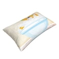 thumbnail image 1 of Daiia Corgi In The Shower Cap Bathing Bedding Waterproof Pillow Protector Zippered Queen – Bed Bug Proof Pillow Encasement-20"x30", 1 of 6