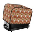 Daiia Cow Skull Pattern 2 slice Toaster Cover, Toaster Appliance Dust