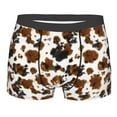 thumbnail image 1 of Daiia Cow Tie Dye Men's Underwear Boxer Briefs, Cotton Stretch Moisture-Wicking Underwear-Small, 1 of 9