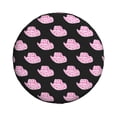 thumbnail image 1 of Daiia Cowboy Hat Tire Covers , Travel Trailer Camper Truck SUV Motorhome Waterproof Wheel Cover, Sun Rain Snow Protector-15 inch, 1 of 8