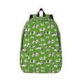 thumbnail image 1 of Daiia Cows With Calfs Green Vintage Canvas Backpack for Men and Women ,Hiking Backpack,Travel Laptop Bag for School,Large Capacity Backpack, 1 of 8