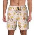 thumbnail image 1 of Daiia Cute Bee Gnome Mens Swim Trunks Swim Shorts Quick Dry Swim Shorts with Mesh Lining Pockets-Medium, 1 of 9