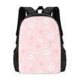 thumbnail image 1 of Daiia Cute Bunny Backpack for Men and Women -Durable Backpack Large Capacity, Water-Resistant Bag with Adjustable Straps and Laptop Compartment, 1 of 9