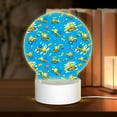 thumbnail image 1 of Daiia Cute Car Cartoon Pattern Acrylic Night Light, LED Touch Light, Bedroom Night Light, Soft Glowing Lamp Perfect Gift for Mother's Day, Birthday, or Christmas, 1 of 9