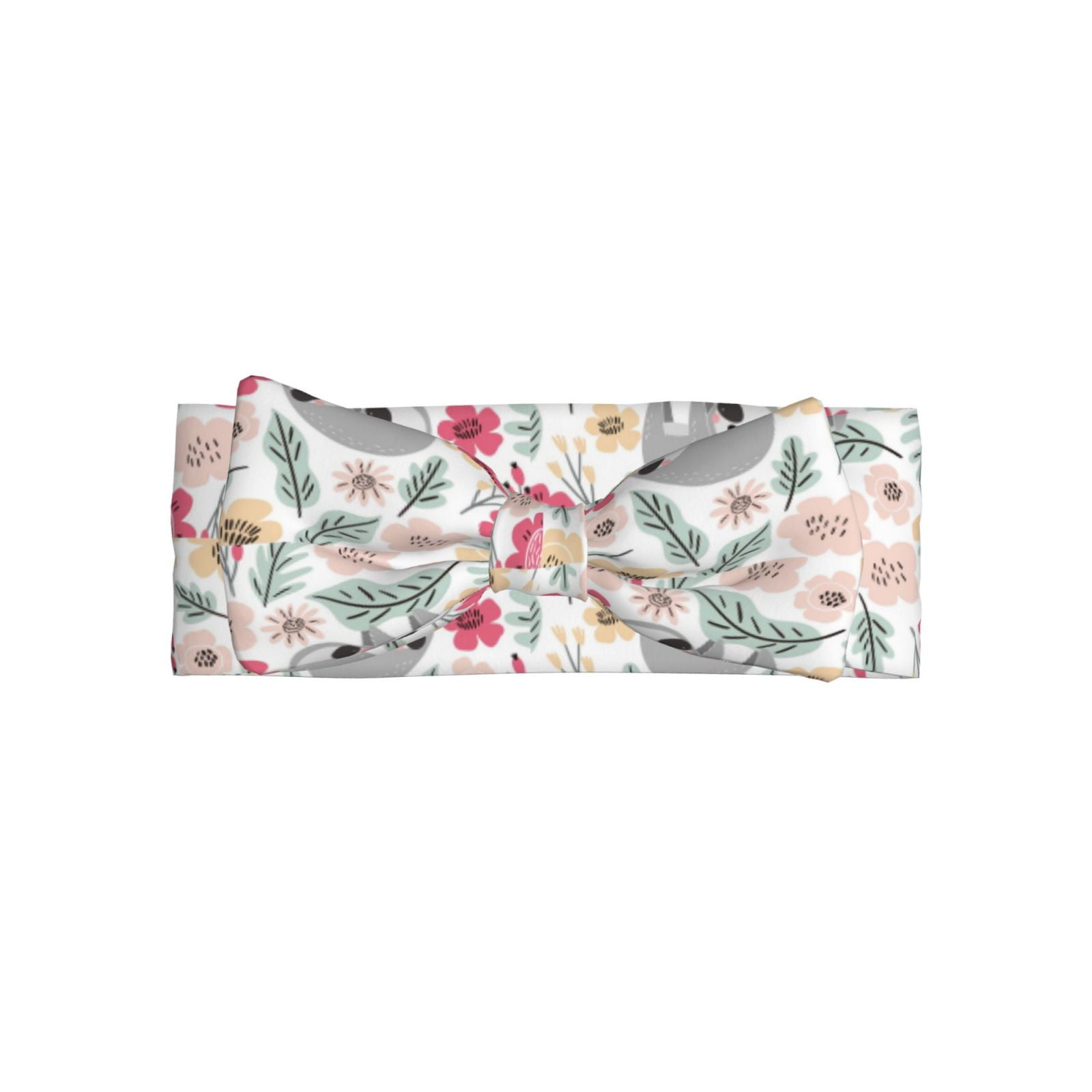 Copper Pearl Baby Headband Bow - Stretchy Soft Knit Newborn Accessory