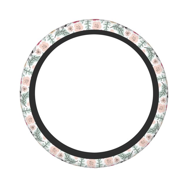 Daiia Cute Cartoon Sloth Steering Wheel Cover Auto Steering Wheel