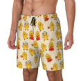 thumbnail image 1 of Daiia Cute Chicken Mens Swim Trunks Swim Shorts Quick Dry Swim Shorts with Mesh Lining Pockets-XX-Large, 1 of 1