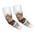 thumbnail image 1 of Daiia Cute Cow Bath UV Sun Protection Arm Sleeves - Cooling Compression Arm Sleeve - Sports & UV Arm Sleeves for Men & Women, 1 of 8