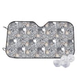thumbnail image 1 of Daiia Cute Dog And Flowers Windshield Sun Shade for Car SUV Truck (Small ), Car Sun Shade Windshield, Car Shades for Front Windows, Sunshade for Car Windshield, 1 of 7