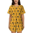 thumbnail image 1 of Daiia Cute Dog Pattern Womens Pajama Sets Short Sleeve Pajamas for Women Sets Soft Lounge Sets Casual Round Neck Sleepwear PJS-XX-Large, 1 of 7
