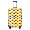 thumbnail image 1 of Daiia Cute Duck With Black Glasses Luggage Cover, Thickened Washable Travel Luggage Covers, Elastic Unique Baggage Covers for 18-20 inch Luggage-Medium, 1 of 9