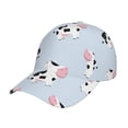 thumbnail image 1 of Daiia Cute Farm Cow Baseball Cap Men Women Classic Adjustable For Running Workout And Outdoor Activitie All Season Dad Hat Gift, 1 of 9