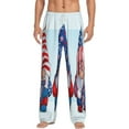 thumbnail image 1 of Daiia Cute Gnomes in USA1 Men's Sleep Pant with Pockets and Drawstring,Pajama Pants-Small, 1 of 9