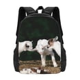 thumbnail image 1 of Daiia Cute Goat Baby Backpack for Men and Women -Durable Backpack Large Capacity, Water-Resistant Bag with Adjustable Straps and Laptop Compartment, 1 of 9