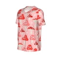 thumbnail image 1 of Daiia Cute Mushroom1 Mens Baseball Jersey Button Down Shirts Short Sleeve Sports Uniforms-Large, 1 of 9