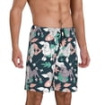 thumbnail image 1 of Daiia Cute Poodle Dog Mens Woven Stretch Pajama Short,Short Pajama Pants-X-Large, 1 of 7