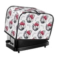 thumbnail image 1 of Daiia Cute Poodle Dog Pattern 2 slice Toaster Cover, Toaster Appliance Dust-proof Cover For Kitchen Small Appliance Dust Cover and Fingerprint Protection, 1 of 7