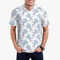 thumbnail image 1 of Daiia Cute Poodle Dog Pattern Men’s Polo Shirts,Solid Deck Shirt,Classic Fit, Breathable Cotton Polo for Casual and Sport Wear-4X-Large, 1 of 7
