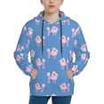 thumbnail image 1 of Daiia Cute Poodle Dog for Boys Fashion Hoodies & Sweatshirts with Kangaroo Pocket,Hooded Sweatshirt for Kid, Breathable& Moisture Wicking-Large, 1 of 6