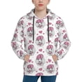 thumbnail image 1 of Daiia Cute Poodle Dog for Boys Fashion Hoodies & Sweatshirts with Kangaroo Pocket,Hooded Sweatshirt for Kid, Breathable& Moisture Wicking-Medium, 1 of 6