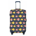 thumbnail image 1 of Daiia Cute Puffer Fish Luggage Cover, Thickened Washable Travel Luggage Covers, Elastic Unique Baggage Covers for 18-20 inch Luggage-Large, 1 of 9