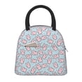 thumbnail image 1 of Daiia Cute Rabbit Pattern Lunch Bag , Insulated Lunch Box, Small Leakproof Cooler Food Lunch Containers Reusable High Capacity Lunch Tote Bags-One Size, 1 of 6