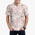 thumbnail image 1 of Daiia Cute Rabbit Pattern Men’s Polo Shirts,Solid Deck Shirt,Classic Fit, Breathable Cotton Polo for Casual and Sport Wear-3X-Large, 1 of 9