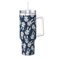 thumbnail image 1 of Daiia Cute Rabbit Printed 40 oz Tumbler with Handle,Ice Bully Insulated Tumbler 2 in 1 Lid Insulated Water Bottle Stainless Steel Travel Coffee Mug, 1 of 8