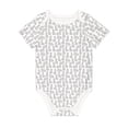 thumbnail image 1 of Daiia Cute Rabbit Printed Unisex-Baby Short Sleeve Onesies Bodysuits Baby Climbing Clothes Soft and Comfortable Romper with Expandable Shoulder Design-9M, 1 of 8